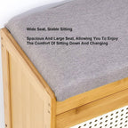 Shoe Changing Bench Storage Seat Organiser | StorageOZ