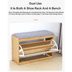 Shoe Changing Bench Storage Seat Organiser | StorageOZ