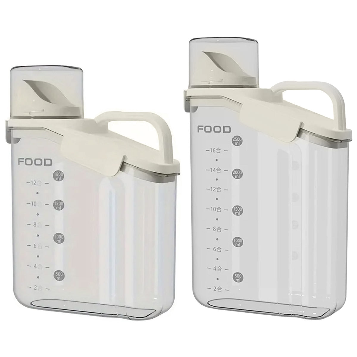Sealed Jars Two Sizes Kitchen Organiser Set | StorageOZ