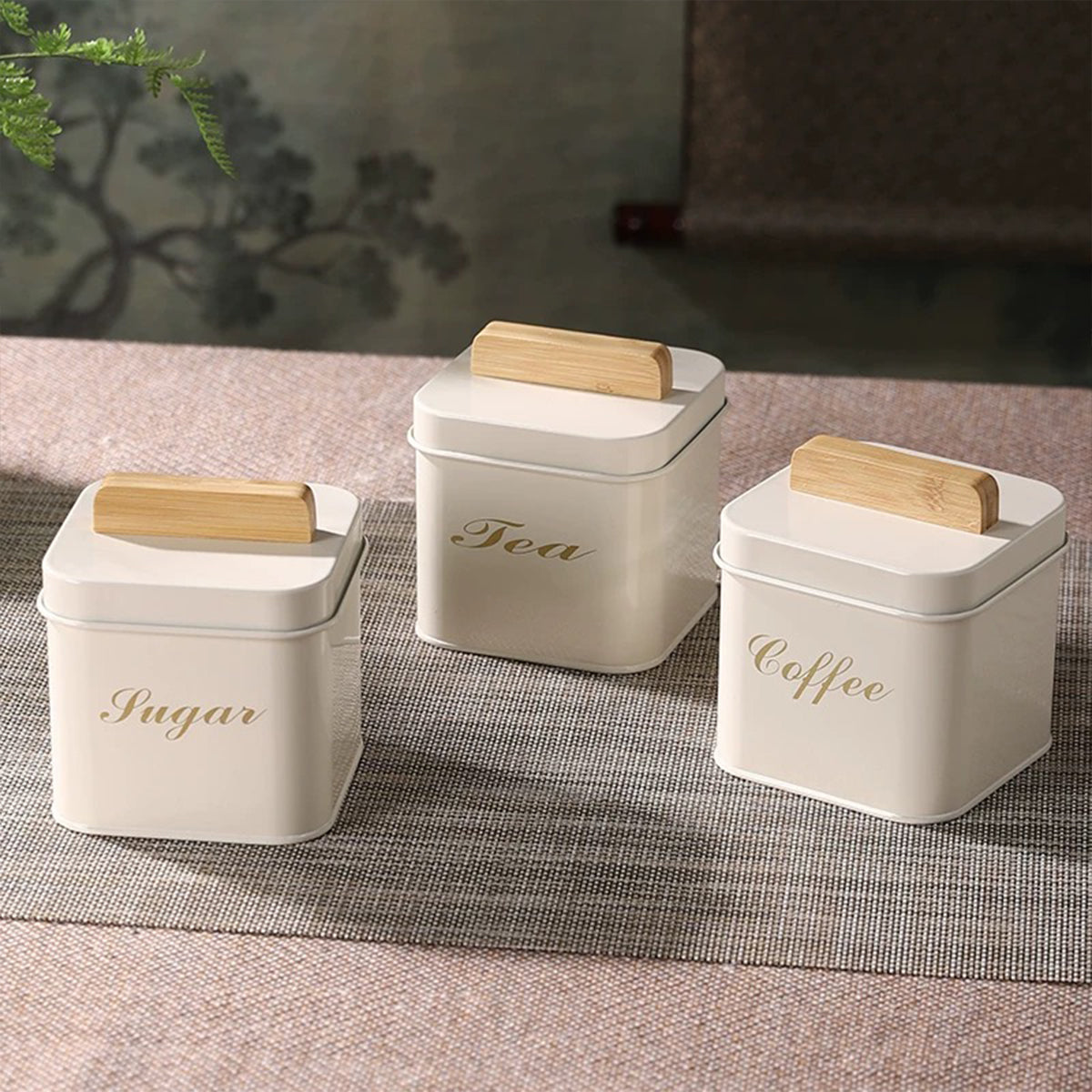 Canister Sets Two Colours Kitchen Organiser | StorageOZ