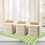 Canister Sets Two Colours Kitchen Organiser | StorageOZ
