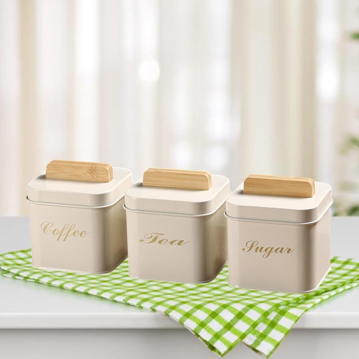 Canister Sets Two Colours Kitchen Organiser | StorageOZ