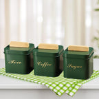 Canister Sets Two Colours Kitchen Organiser | StorageOZ