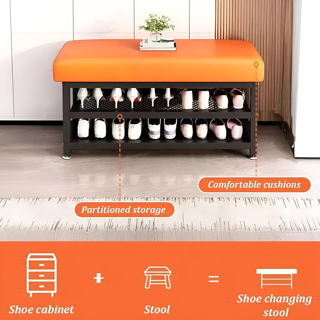 Shoe Benches Two Colours Entry Organiser | StorageOZ