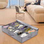 Under Bed Shoe Organiser Two Prints Rack | StorageOZ