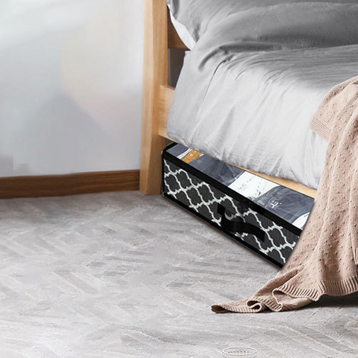 Under Bed Shoe Organiser Two Prints Rack | StorageOZ