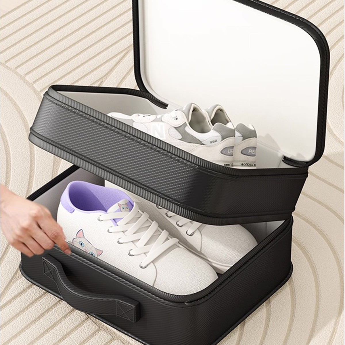 Shoe Storage Bags Two Colours Organiser Set | StorageOZ