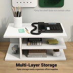 MDF Printer Stand Shelf Two Finishes Set | StorageOZ