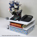 MDF Printer Stand Shelf Two Finishes Set | StorageOZ