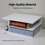 MDF Printer Stand Shelf Two Finishes Set | StorageOZ