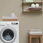 Paper Rope Desktop Basket Two Colours Set | StorageOZ