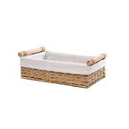 Paper Rope Desktop Basket Two Colours Set | StorageOZ