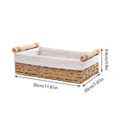 Paper Rope Desktop Basket Two Colours Set | StorageOZ