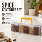 Spice Container Set Kitchen Storage Organiser | StorageOZ