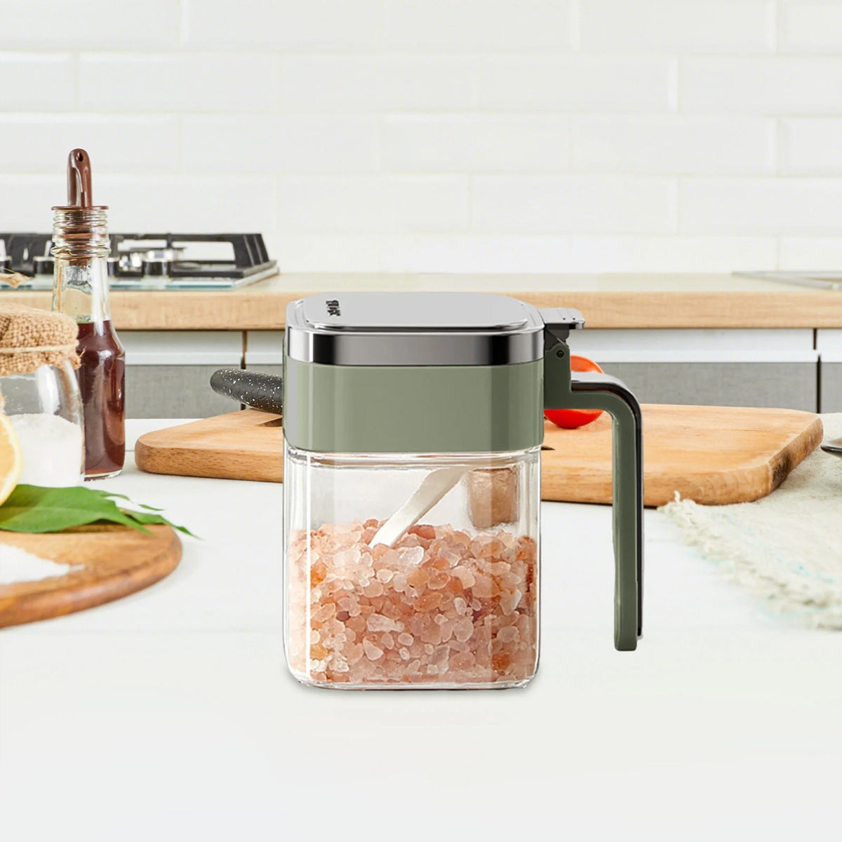2 Pcs Spice Jars Three Colours Organiser | StorageOZ
