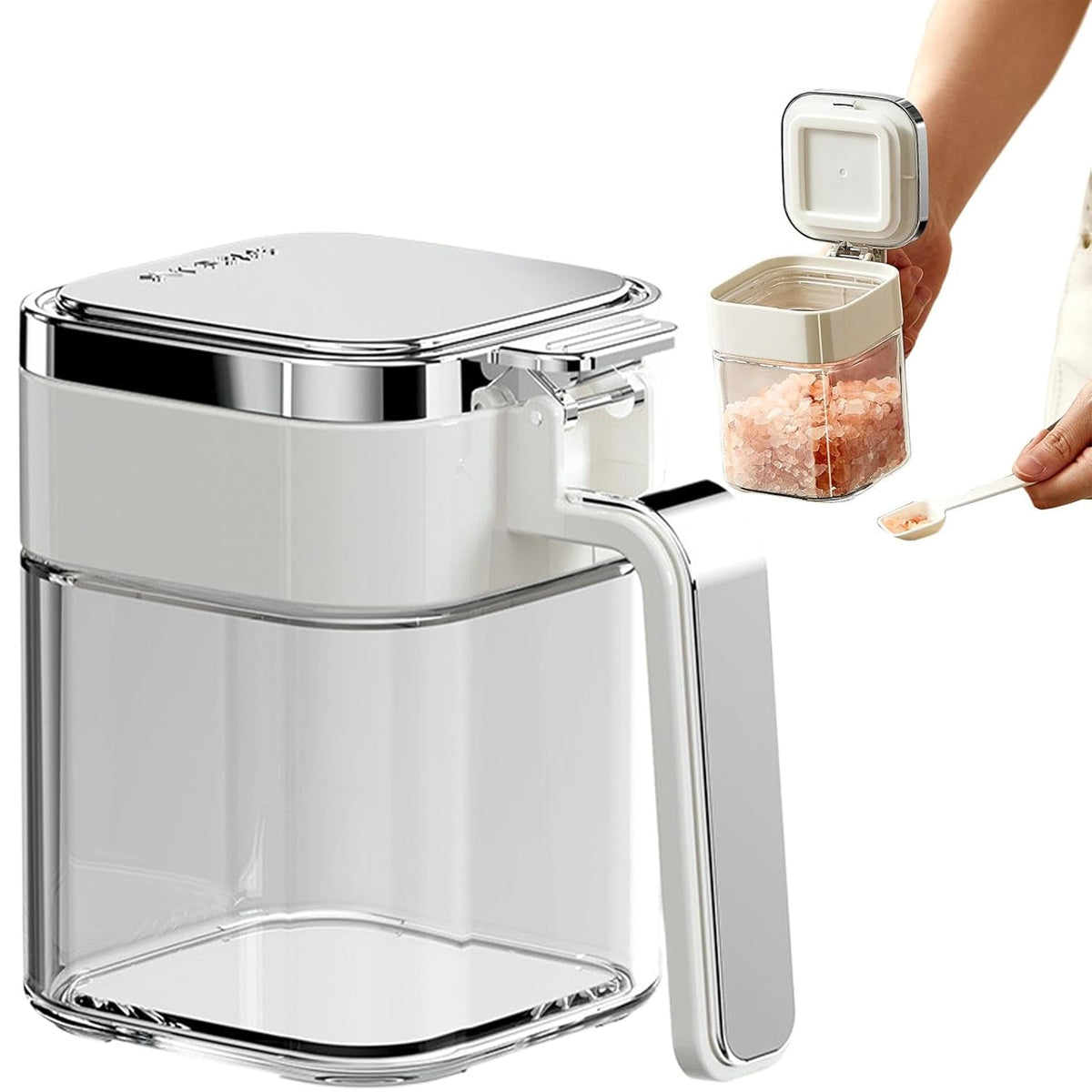2 Pcs Spice Jars Three Colours Organiser | StorageOZ