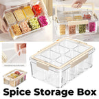 5L Sealed Spice Storage Box Cream White Set | StorageOZ