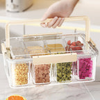 5L Sealed Spice Storage Box Cream White Set | StorageOZ