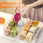 5L Sealed Spice Storage Box Cream White Set | StorageOZ