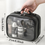 Clear Waterproof PVC Travel Makeup Bag Two Colours | StorageOZ
