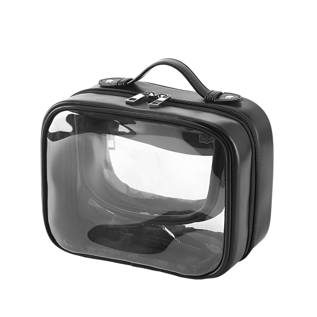 Clear Waterproof PVC Travel Makeup Bag Two Colours | StorageOZ
