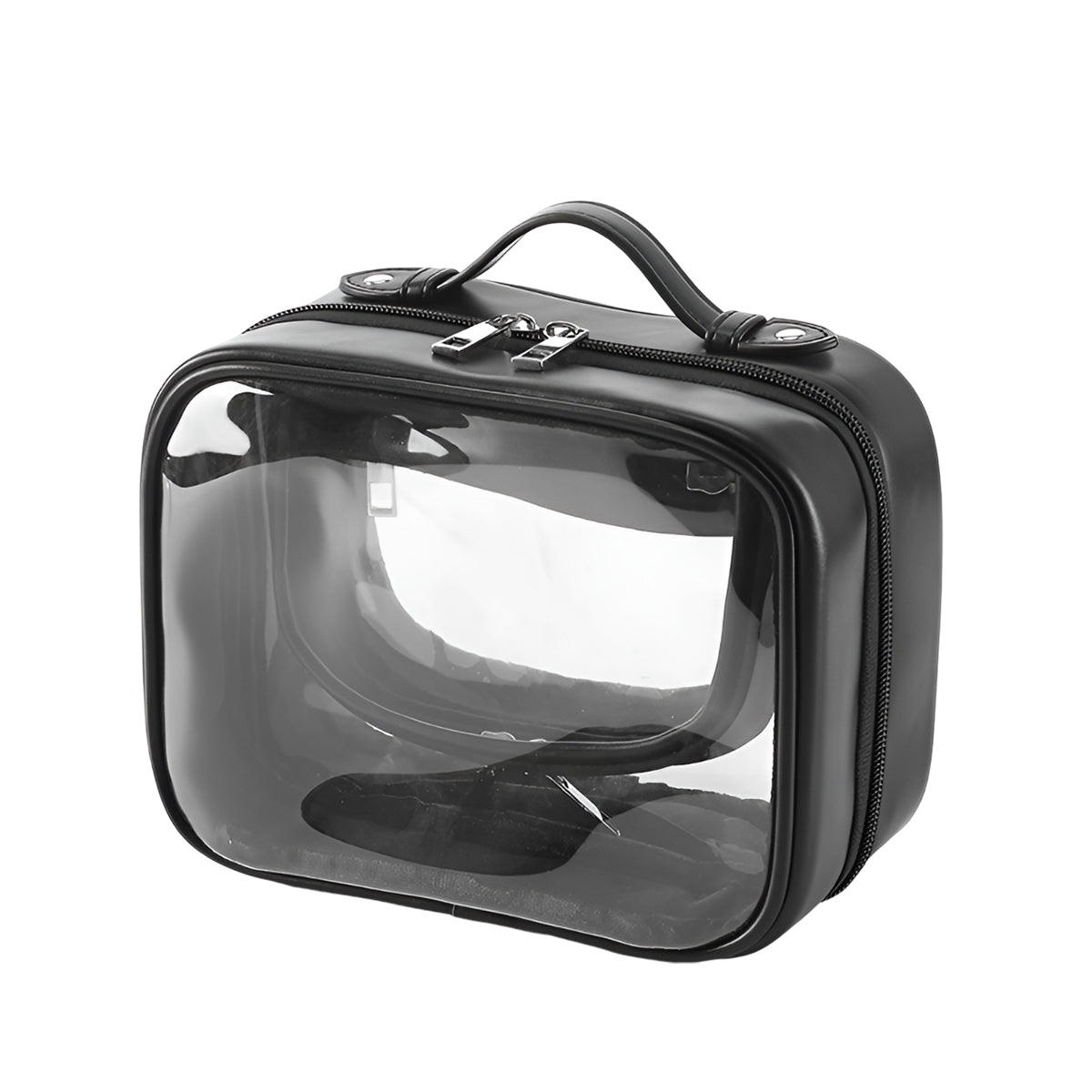 Clear Waterproof PVC Travel Makeup Bag Two Colours | StorageOZ