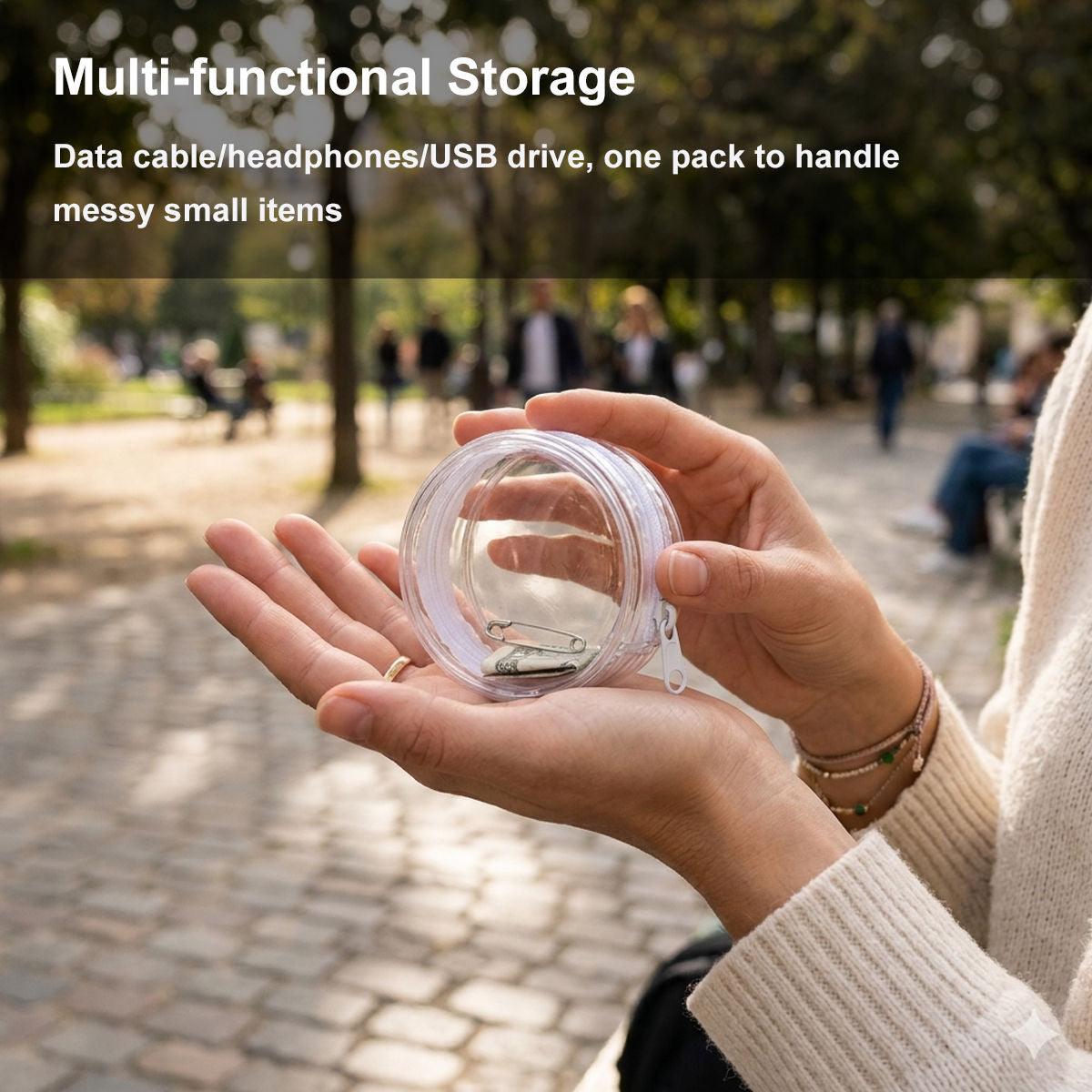 5 Pcs Storage Bags Three Sizes Organiser | StorageOZ
