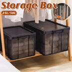 Clear Front Storage Boxes Two Sizes Rack | StorageOZ