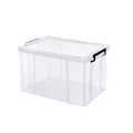 Clear Stackable Storage Boxes Two Sizes Set | StorageOZ