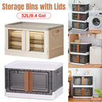 Lidded Large Storage Box Two Colours Set | StorageOZ