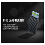 Black Card Storage Box Desk Home Organiser | StorageOZ