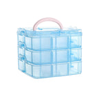 3 Tier Clear Storage Box in Three Colours | StorageOZ