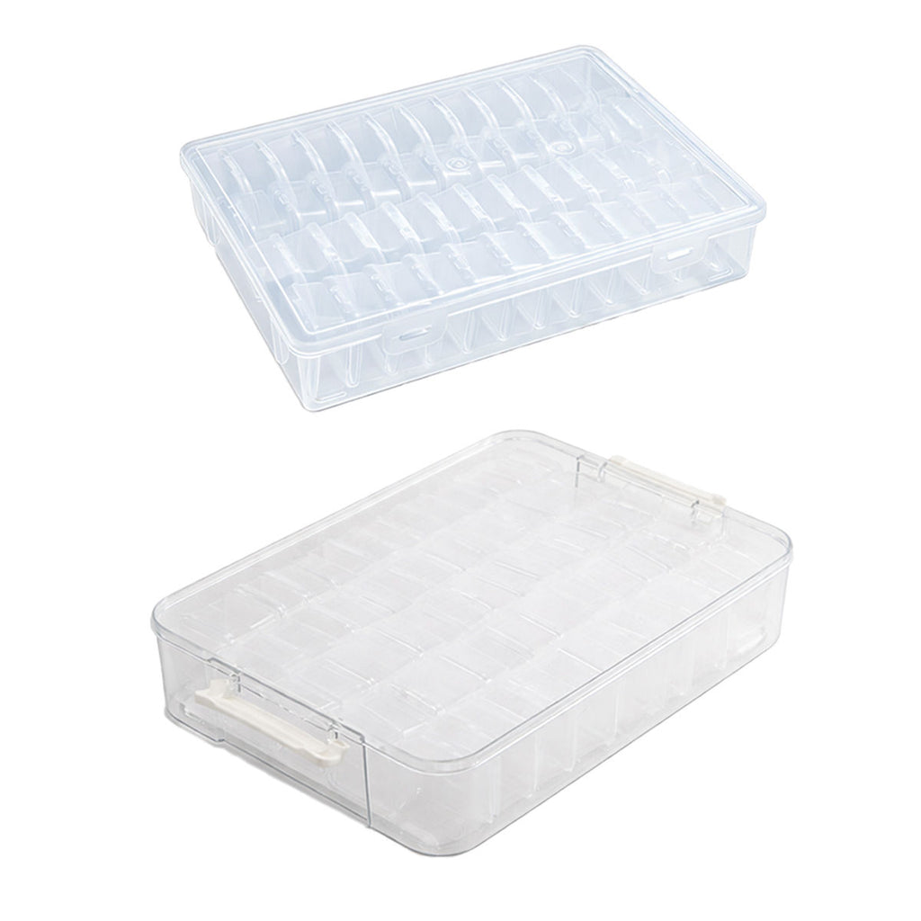 Clear Multi Cell Storage Boxes Two Sizes | StorageOZ