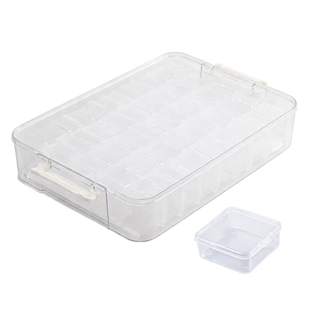 Clear Multi Cell Storage Boxes Two Sizes | StorageOZ