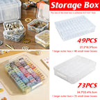 Clear Multi Cell Storage Boxes Two Sizes | StorageOZ