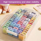 Clear Multi Cell Storage Boxes Two Sizes | StorageOZ