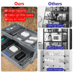 Foldable Jewellery Drawer Organiser Two Heights | StorageOZ