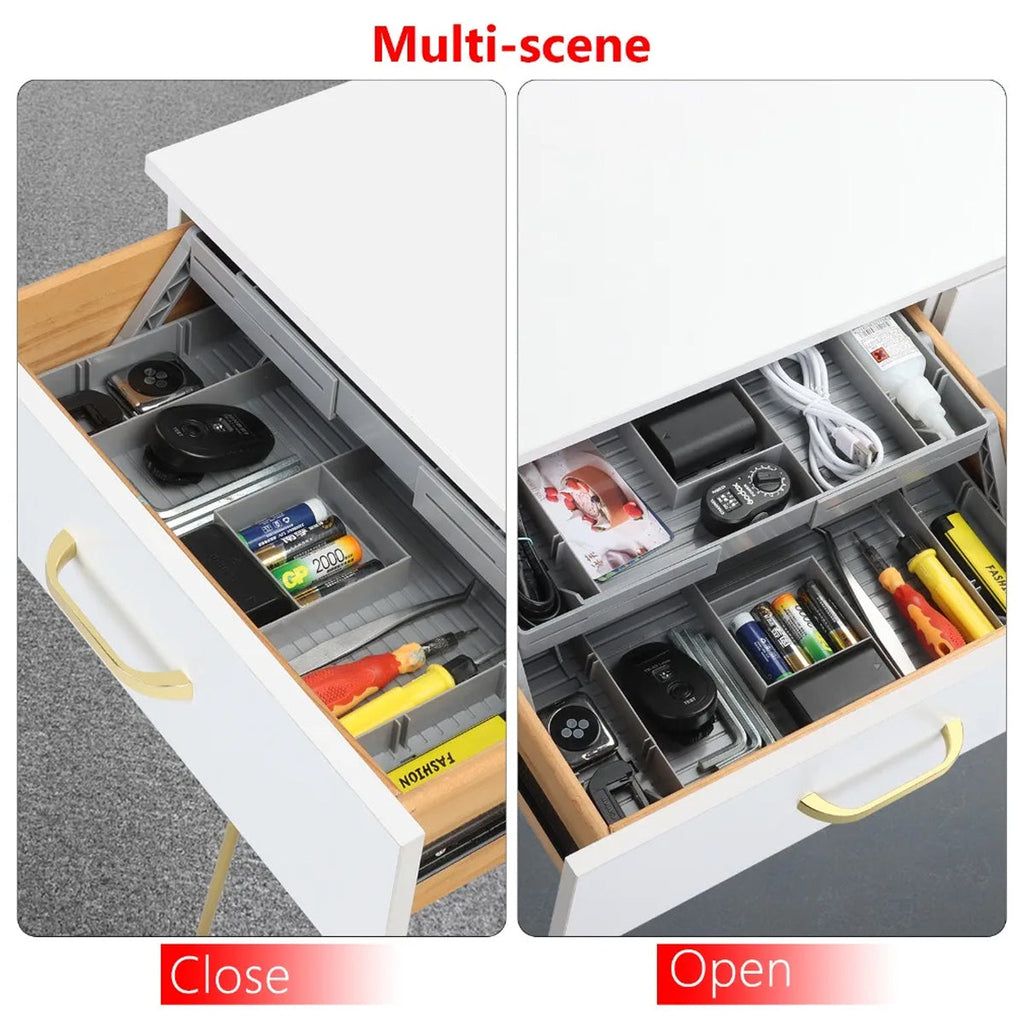 Foldable Jewellery Drawer Organiser Two Heights | StorageOZ