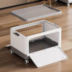Grey Tissue Storage Box Cover Home Organiser | StorageOZ