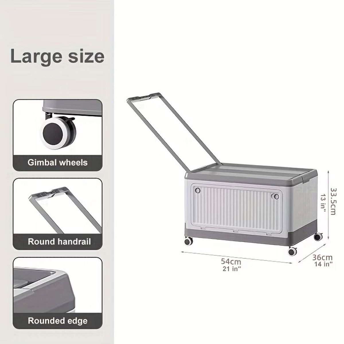 Grey Tissue Storage Box Cover Home Organiser | StorageOZ