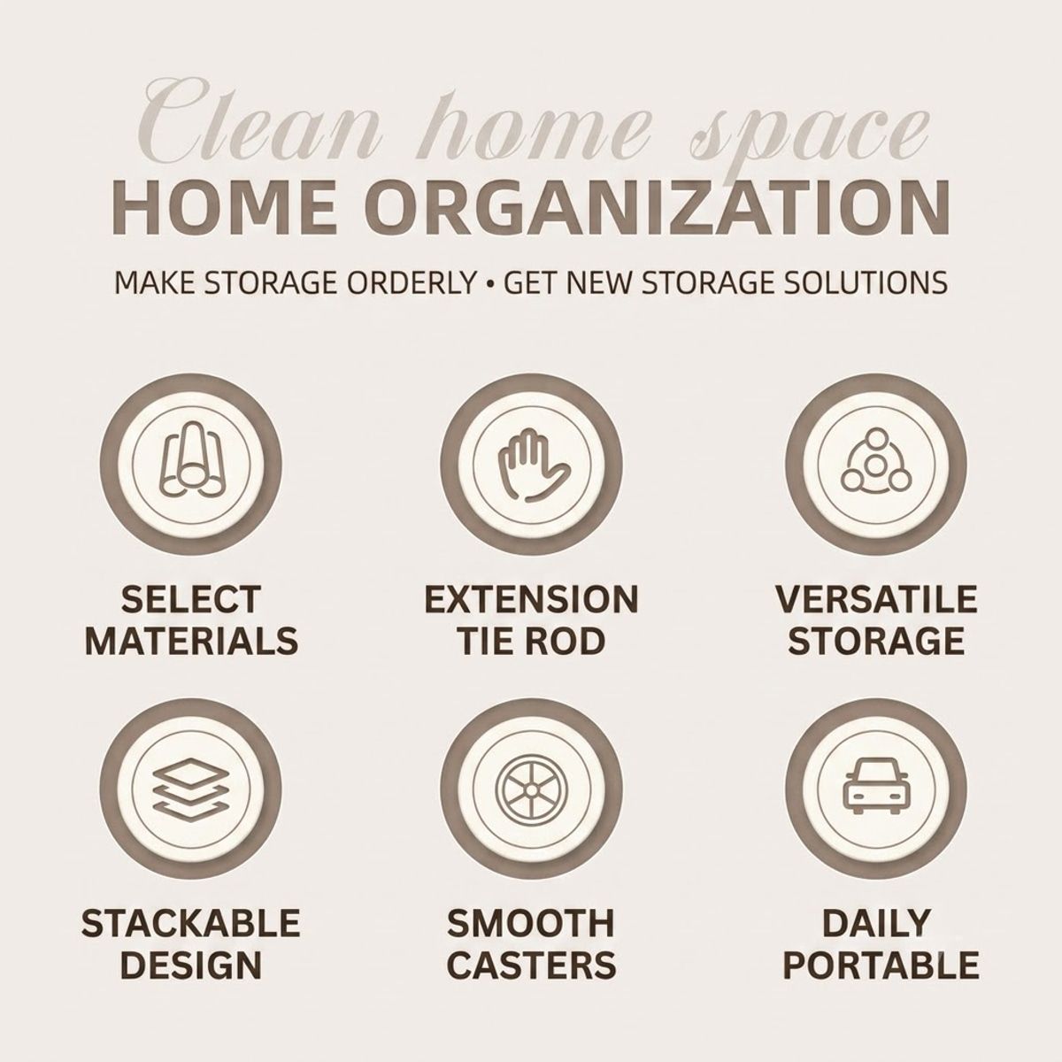 Grey Tissue Storage Box Cover Home Organiser | StorageOZ