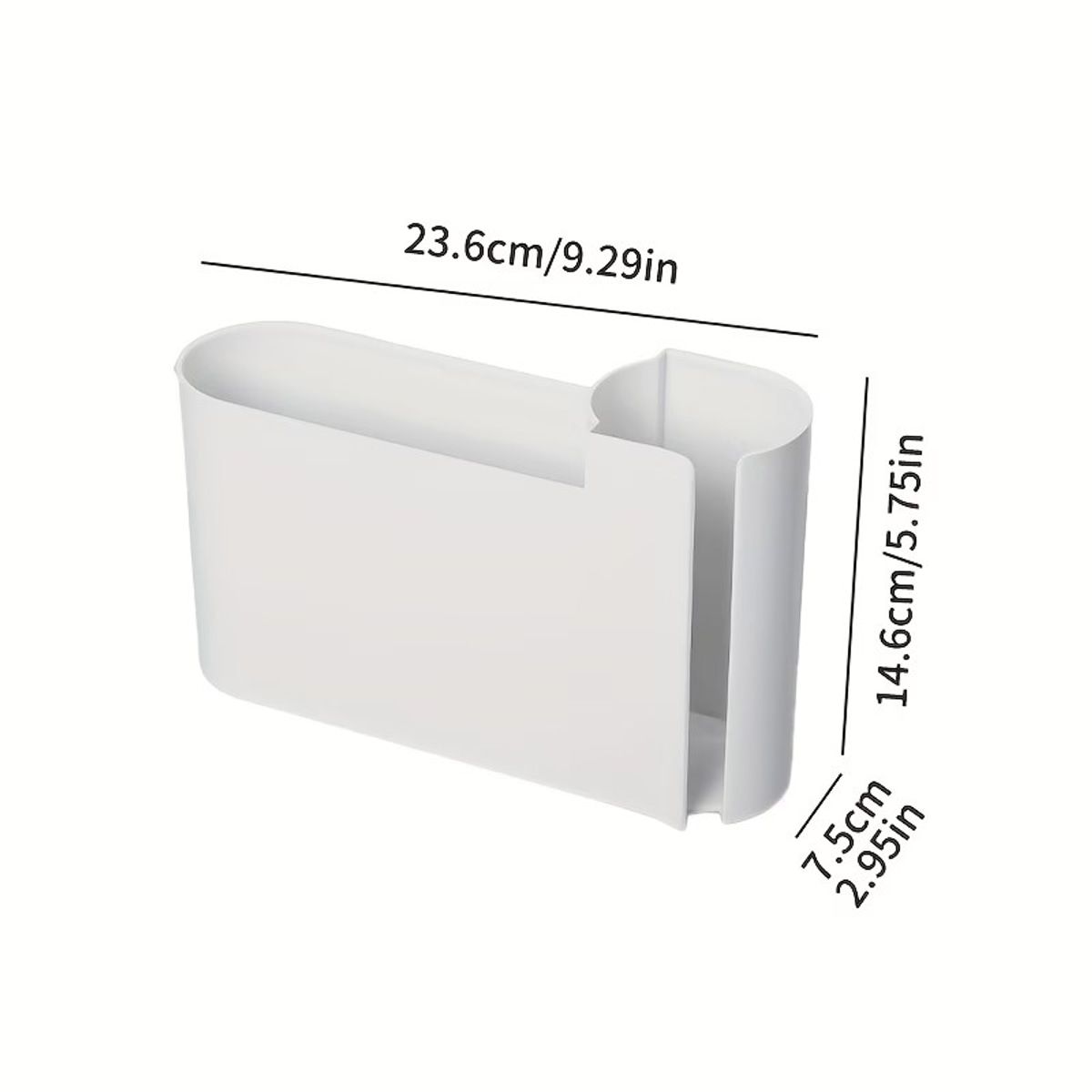 White Drawer Storage Box Desk Home Organiser | StorageOZ