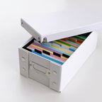 White Foldable Home Storage Box Organiser | StorageOZ