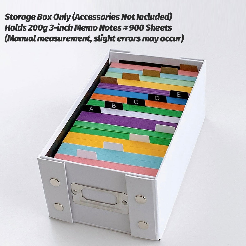 White Foldable Home Storage Box Organiser | StorageOZ