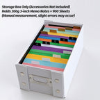 White Foldable Home Storage Box Organiser | StorageOZ
