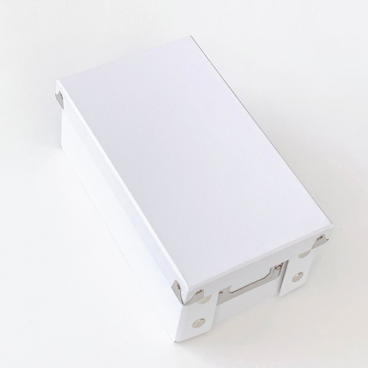 White Foldable Home Storage Box Organiser | StorageOZ