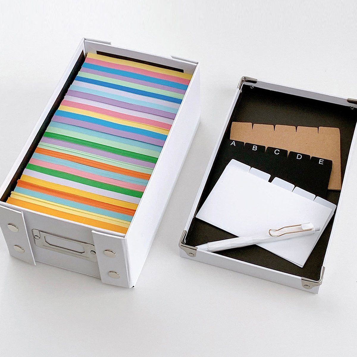 White Foldable Home Storage Box Organiser | StorageOZ