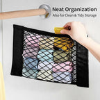 3 Pcs Velcro Mesh Storage Net for Cabinets | StorageOZ