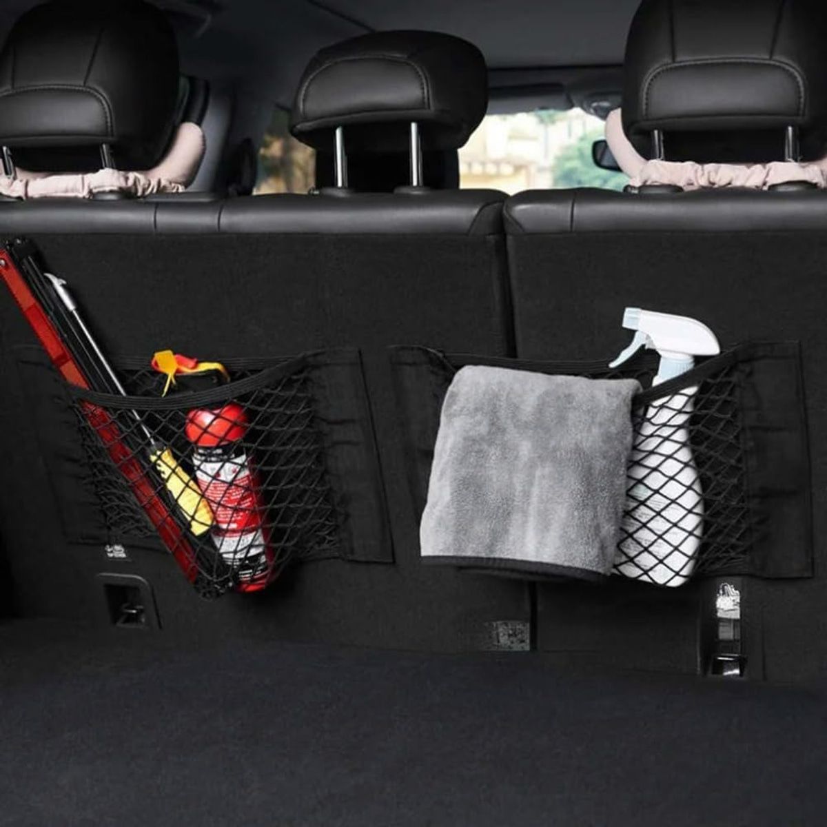3 Pcs Velcro Mesh Storage Net for Cabinets | StorageOZ