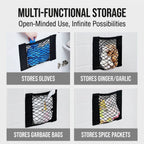 3 Pcs Velcro Mesh Storage Net for Cabinets | StorageOZ